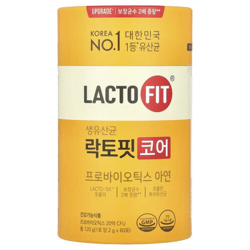 Lactofit, Probiotic, Core, 60 Sticks, (2 g) per stuk