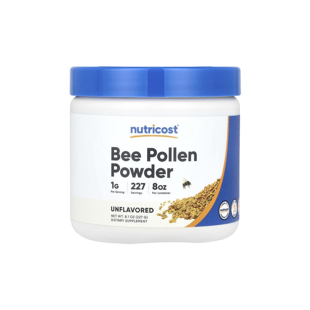Nutricost Bee Pollen Powder, Unflavored