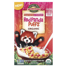 Céréales Bio Panda Roux, Beurre de Cacahuète et Fraise