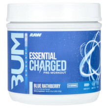 Bum Essentials, Essential Charged Pre-Workout, Blaue Rathberry