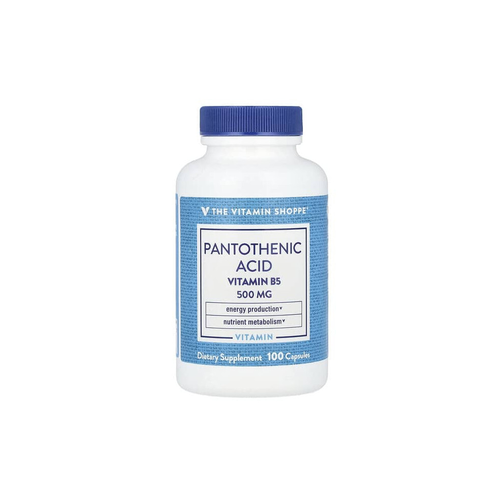 The Vitamin Shoppe Pantothenic Acid, Vitamin B5