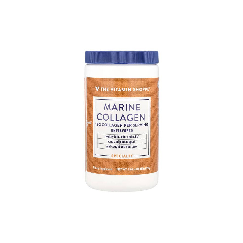 The Vitamin Shoppe Marine Collagen, Unflavored