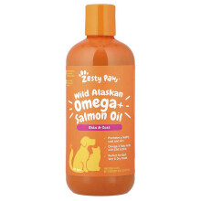 Wild Alaska Omega + Lachsöl, Für Hunde & Katzen, Alle Altersstufen
