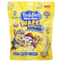 Kleinkind Mum-Mum, Waffelstangen, Paw Patrol, 18+ Monate, Weißer Cheddar-Käse