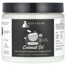 Cold Pressed Coconut Oil, For Dogs and Cats