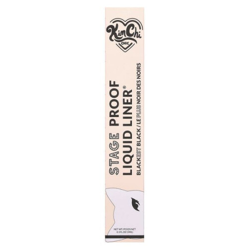 Stage Proof Liquid Liner, 01 Pinceau Classique, Noir Intense 1