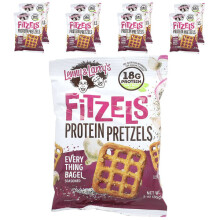Fitzels, Bretzels Protéinés, Saveur Tout Bagel