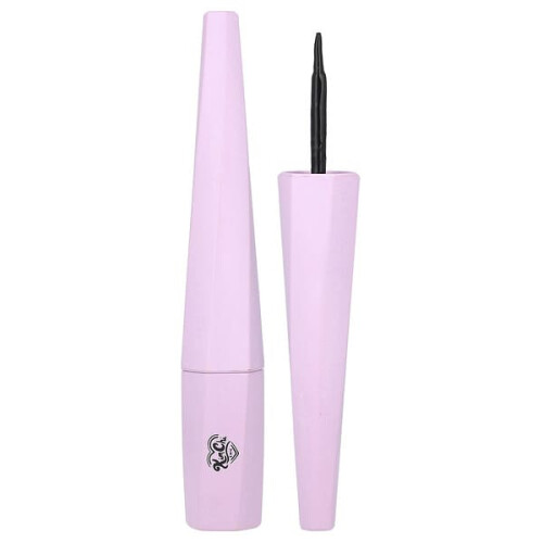 Stage Proof Liquid Liner, 02 Pinceau à Pointe Feutre, Noir Intense