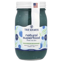 Natürliches Superfood Aus Dem Meer, Blaue Spirulina und Himbeere