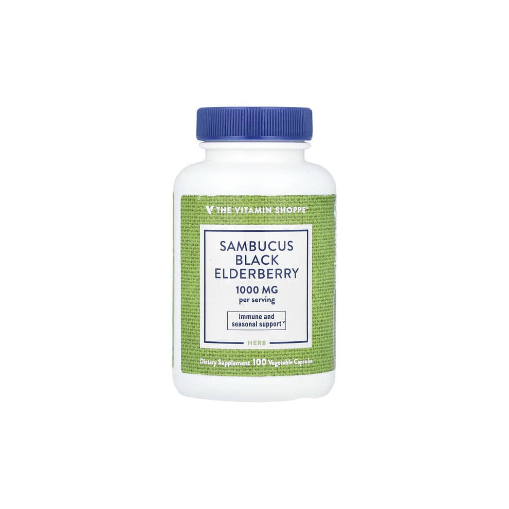 The Vitamin Shoppe Black Sambucus Elderberry