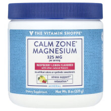 Calm Zone, Magnesium, Himbeer-Zitrone