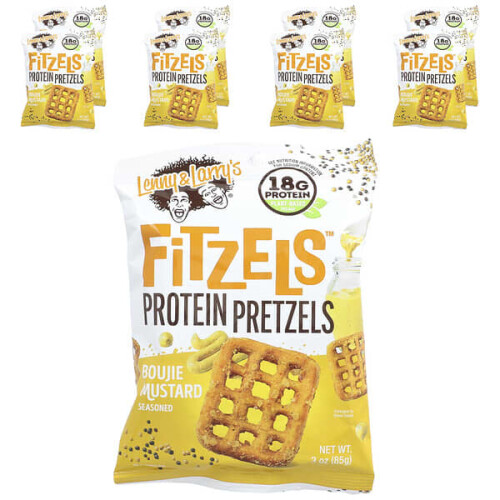 Fitzels, Protein-Brezeln, Boujie Senf