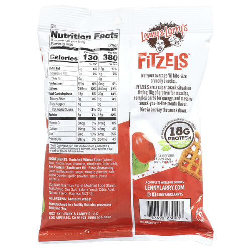 Fitzels, Protein Pretzels, Pizza Palooza 2