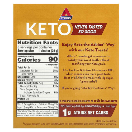 Keto Cookies & Creme Clusters 1