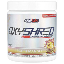 OxyShred, Thermogener Fettverbrenner, Pfirsich Mango