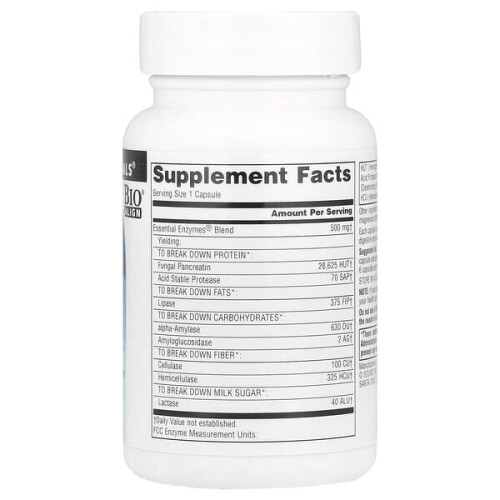 Enzymes Essentielles Quotidiennes 1