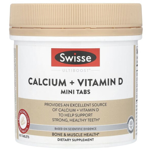 Ultiboost, Mini-Compressés Calcium + Vitamine D