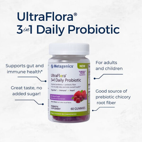 UltraFlora 3in1 Tägliches Probiotikum, Beere 2