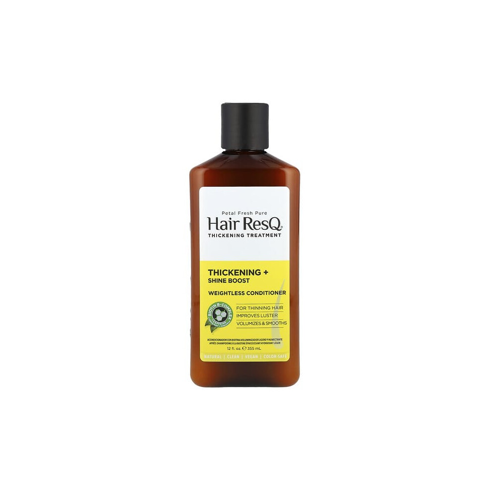 Petal Fresh Hair Resq, Thickening Treatment, Weightless Conditioner, For Thinning Hair