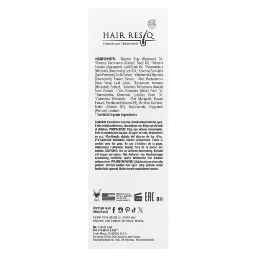 Hair ResQ, Rosmarin Haaröl, Verdickend + Stärkend 2