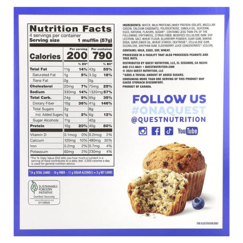 Backshop Muffins, Blaubeere 1