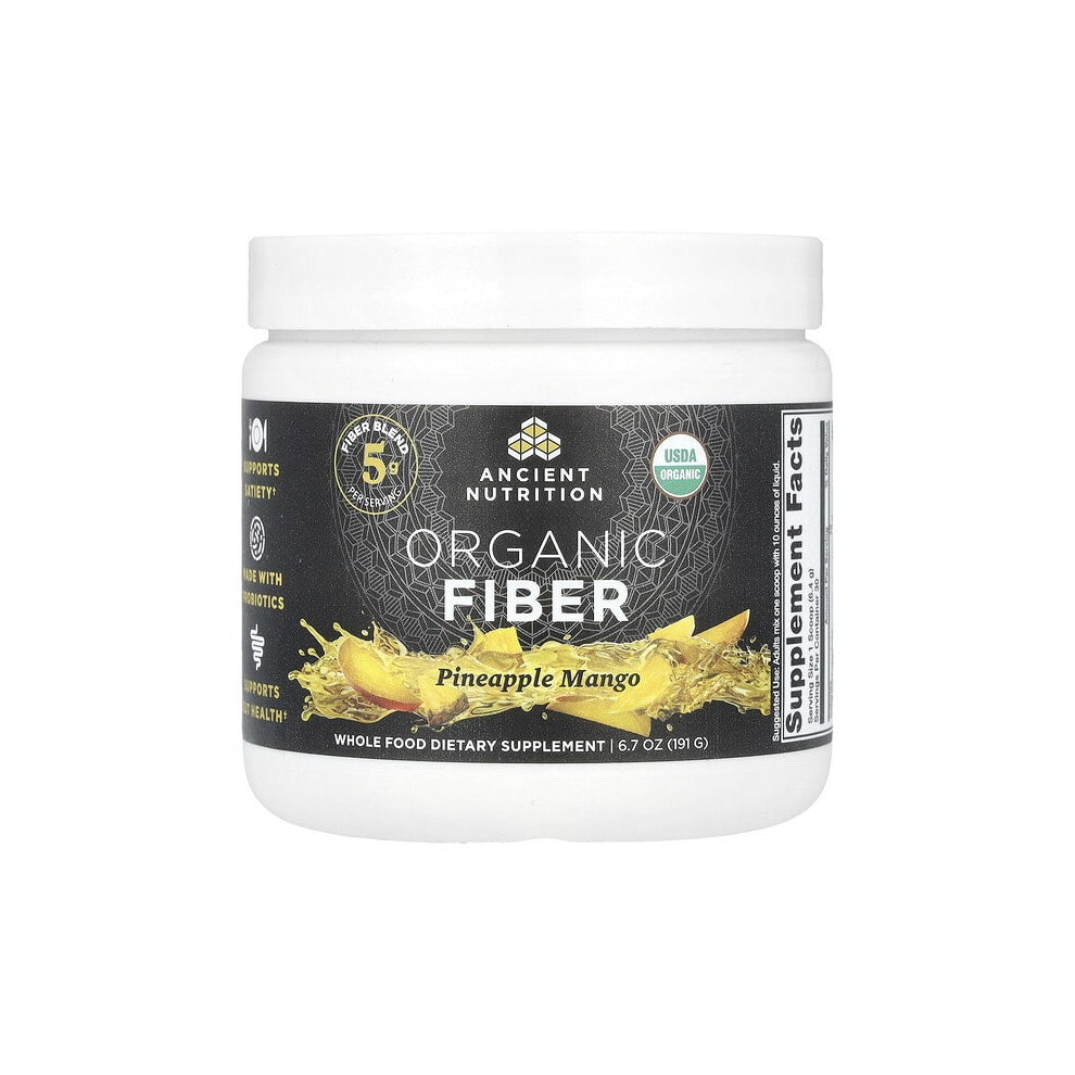 Ancient Nutrition Organic Fiber, Pineapple Mango