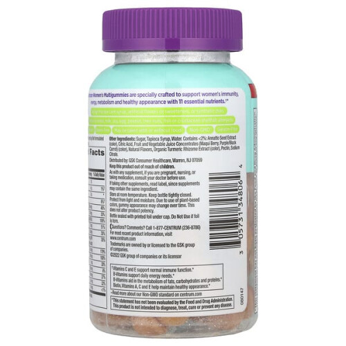 Centrum Women Multigummies, Tropical Fruit 2