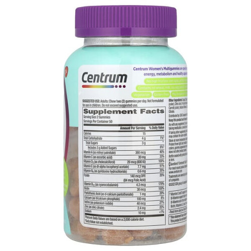 Centrum Women Multigummies, Tropical Fruit 1