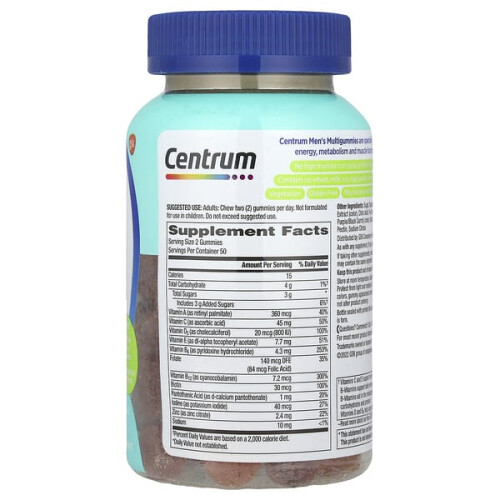 Centrum Men Multigummies, Tropical Fruit 1