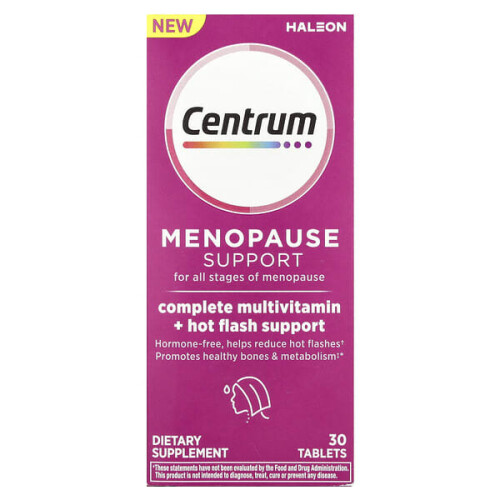 Centrum Menopause-Unterstützung für alle Phasen der Menopause