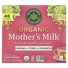 Organic Mother's Milk, Original with Fennel & Fenugreek, Caffeine Free