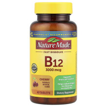 Vitamin B12, Schnell lösend, Kirsche