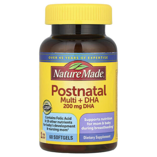 Nature Made Multivitamines Postnatales + DHA