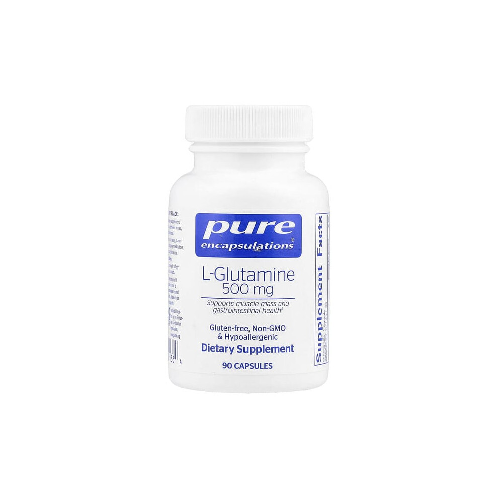 Photos - Vitamins & Minerals Pure Encapsulations L-Glutamine 