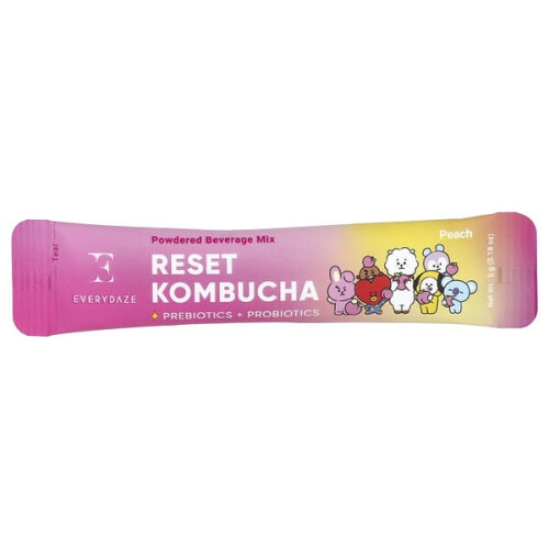 Reset Kombucha, Powdered Beverage Mix, Peach 1