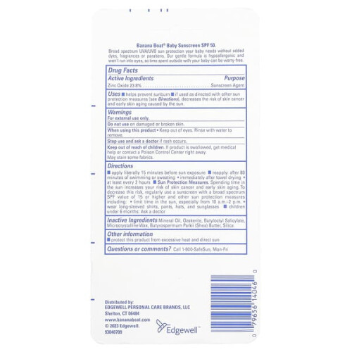 Banana Boat Baby Mineral Sunscreen Stick, SPF50 2