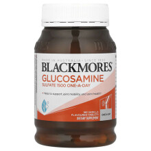 Blackmores, Glukozamina Sulfat Jedno-Dniowy, Wanilia, 1 500 mg, 180 Tabletek