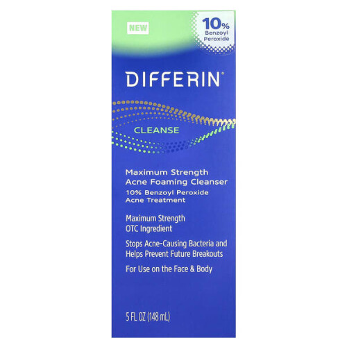 Cetaphil Differin, Maximum Strength Acne Foaming Cleanser 1
