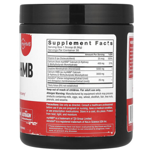 Kreatin + HMB Pulver, Geschmacksneutral 1