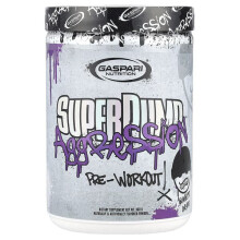 SuperPump Aggression, Pre-Workout, Gangsta Grape