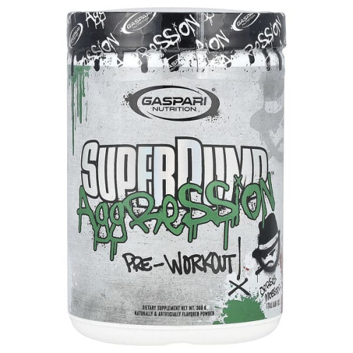SuperPump Aggression Pre-Workout, Jersey Mobster Italian Ice
