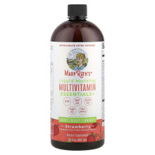 Flüssige morgendliche Multivitamin-Essentials+, Erdbeere