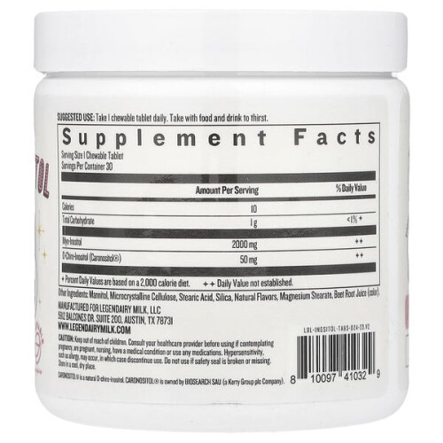 Myo & D-Chiro Inositol, Cherry 1
