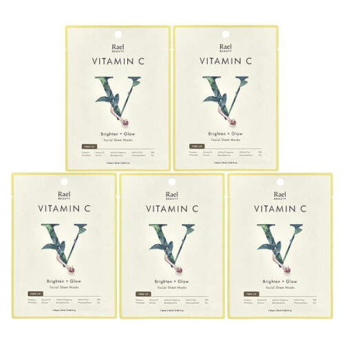 Masques Visage Beauté Vitamine C, Éclat + Lumière