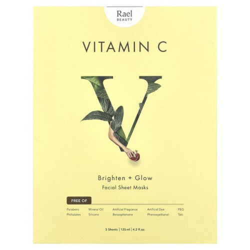Masques Visage Beauté Vitamine C, Éclat + Lumière 1