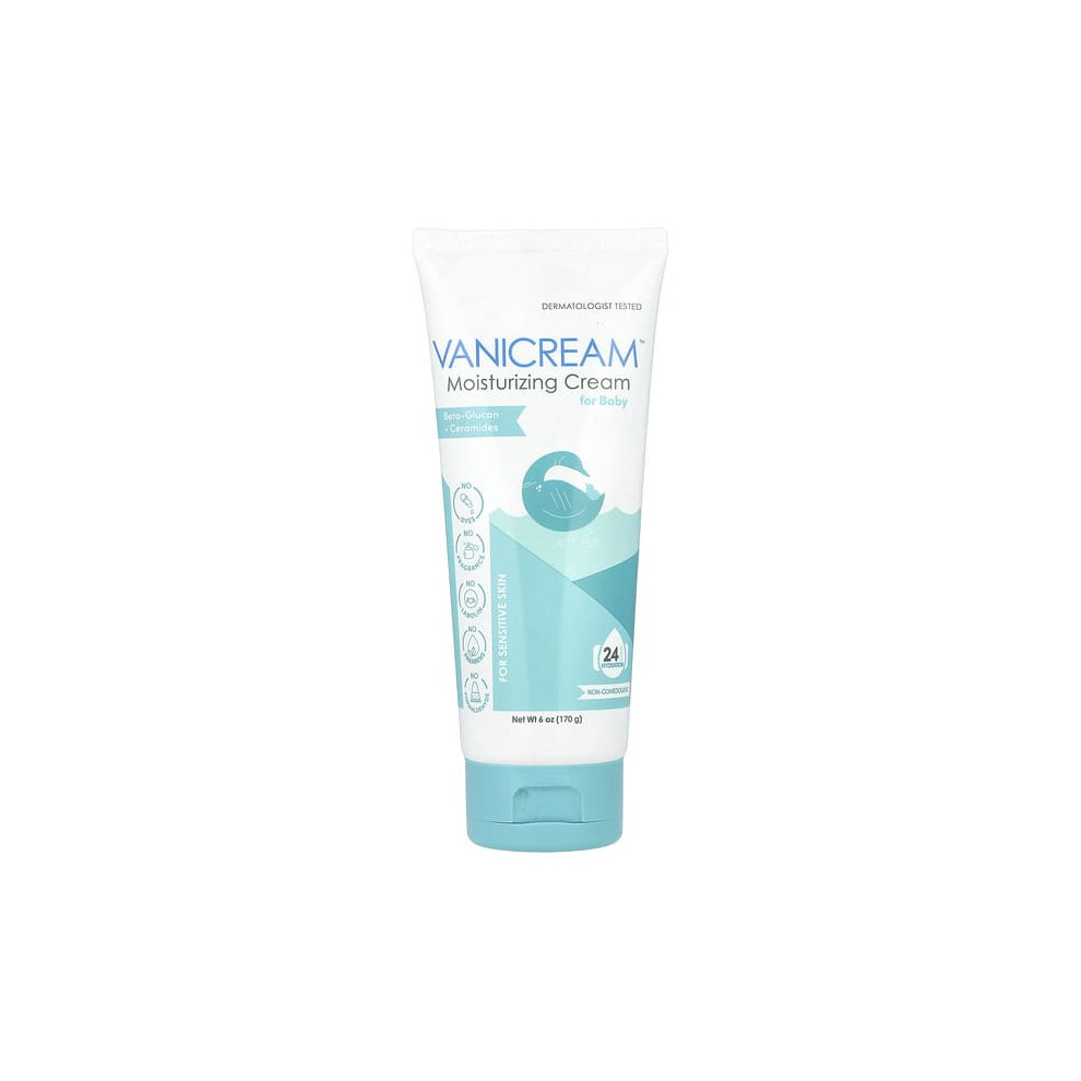 Moisturizing For Baby, For Sensitive Skin, Fragrance Free Cream Vanicream