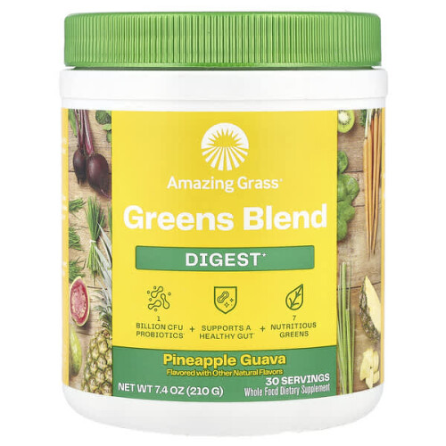 Greens Blend, Verdauung, Ananas-Guave