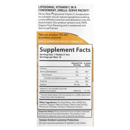 Micro-Pack+, Liposomales Vitamin C 1