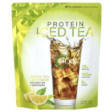 Protein Eistee, Grüntee Zitronenlimonade