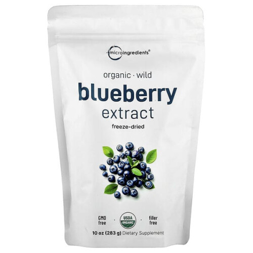 Organic Blueberry Extract, Freeze-Dried